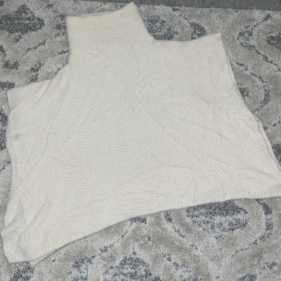 Anthropologie Do Everything In Love Cowl /Turtleneck Poncho Sweater - Picture 6 of 8